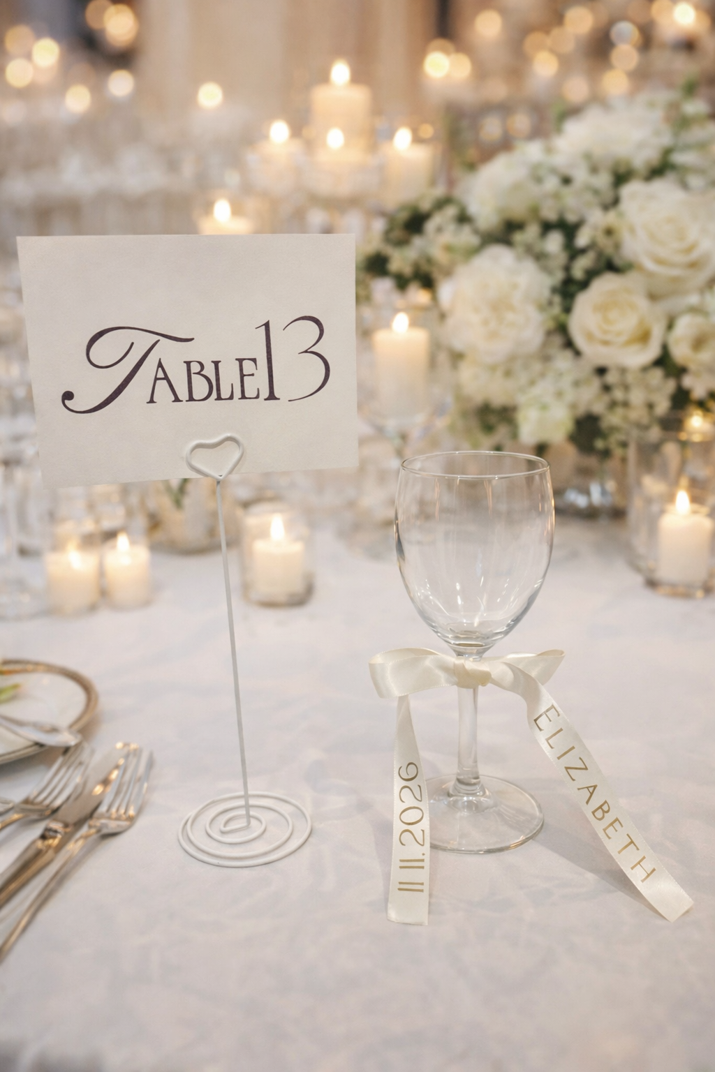 Wedding Table Numbers